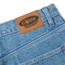 Load image into Gallery viewer, HEADACHE JEAN SHORTS WASHED BLUE