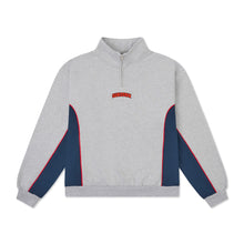 Load image into Gallery viewer, SUNDOWN QUARTER ZIP FLEECE GREY/NAVY