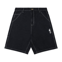 Load image into Gallery viewer, ASSIDUOUS DENIM SHORTS BLACK
