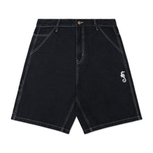 Load image into Gallery viewer, ASSIDUOUS DENIM SHORTS BLACK