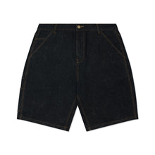 Load image into Gallery viewer, TOIL JEAN SHORTS BLACK