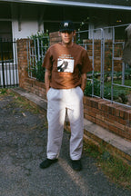 BREAK PANTS LIGHT GREY