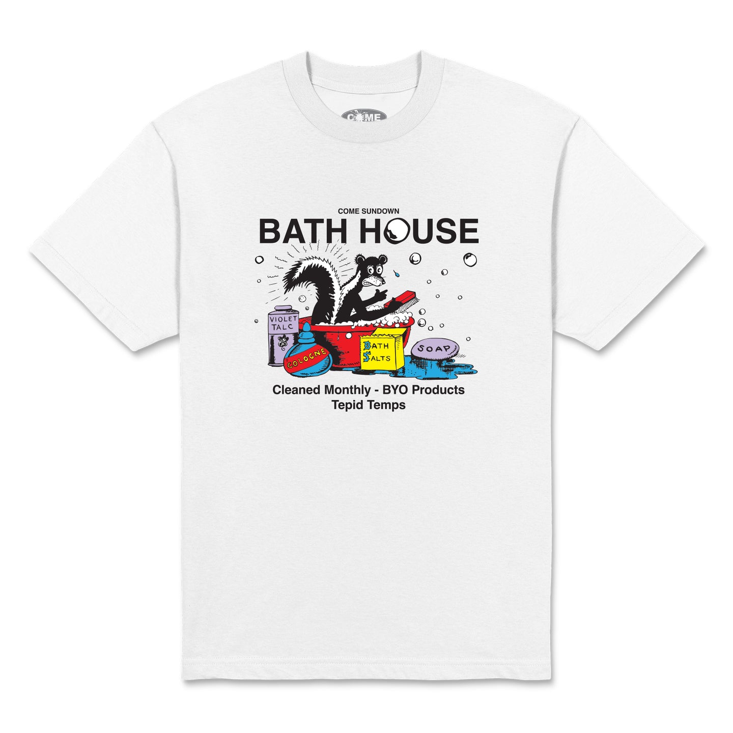 BATH HOUSE S/S WHITE