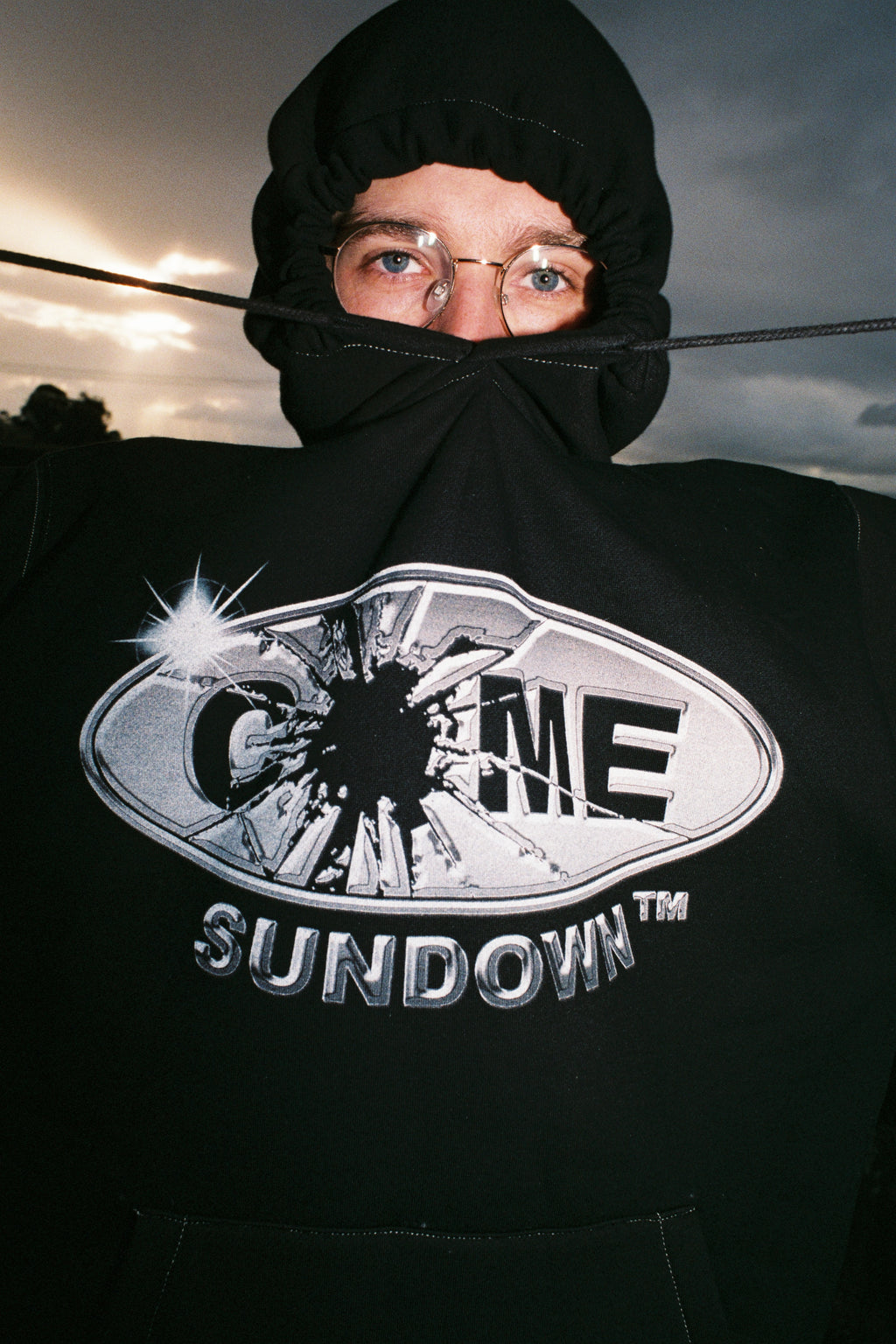 METALLIC TASTE HOOD BLACK