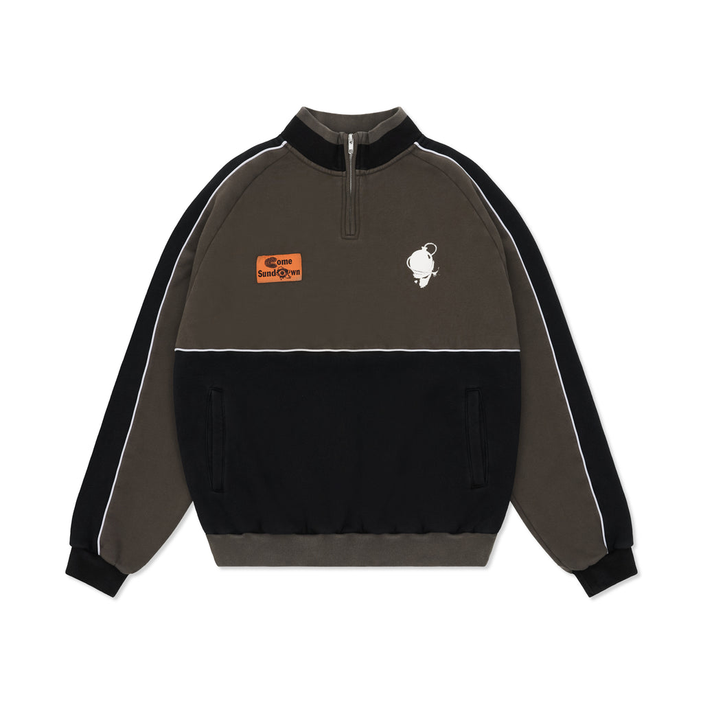 DESTRUCTION QUARTER ZIP