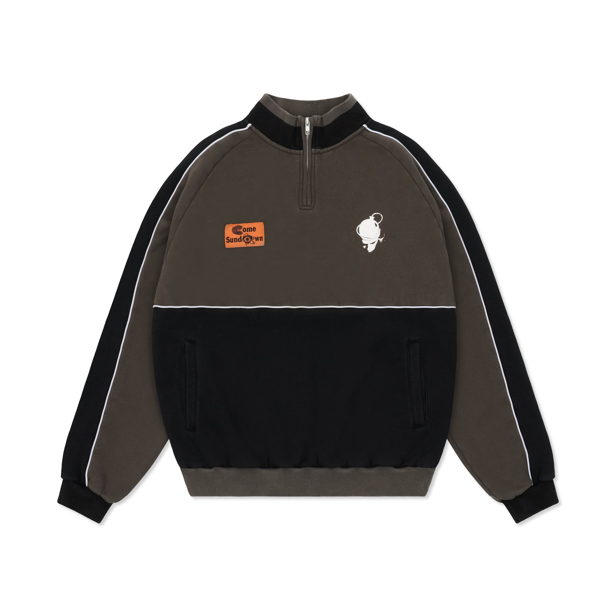 DESTRUCTION QUARTER ZIP