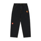 DEGENERATE JEANS WASHED BLACK