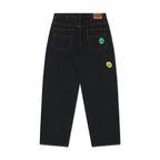 DEGENERATE JEANS WASHED BLACK