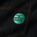 DEGENERATE JEANS WASHED BLACK