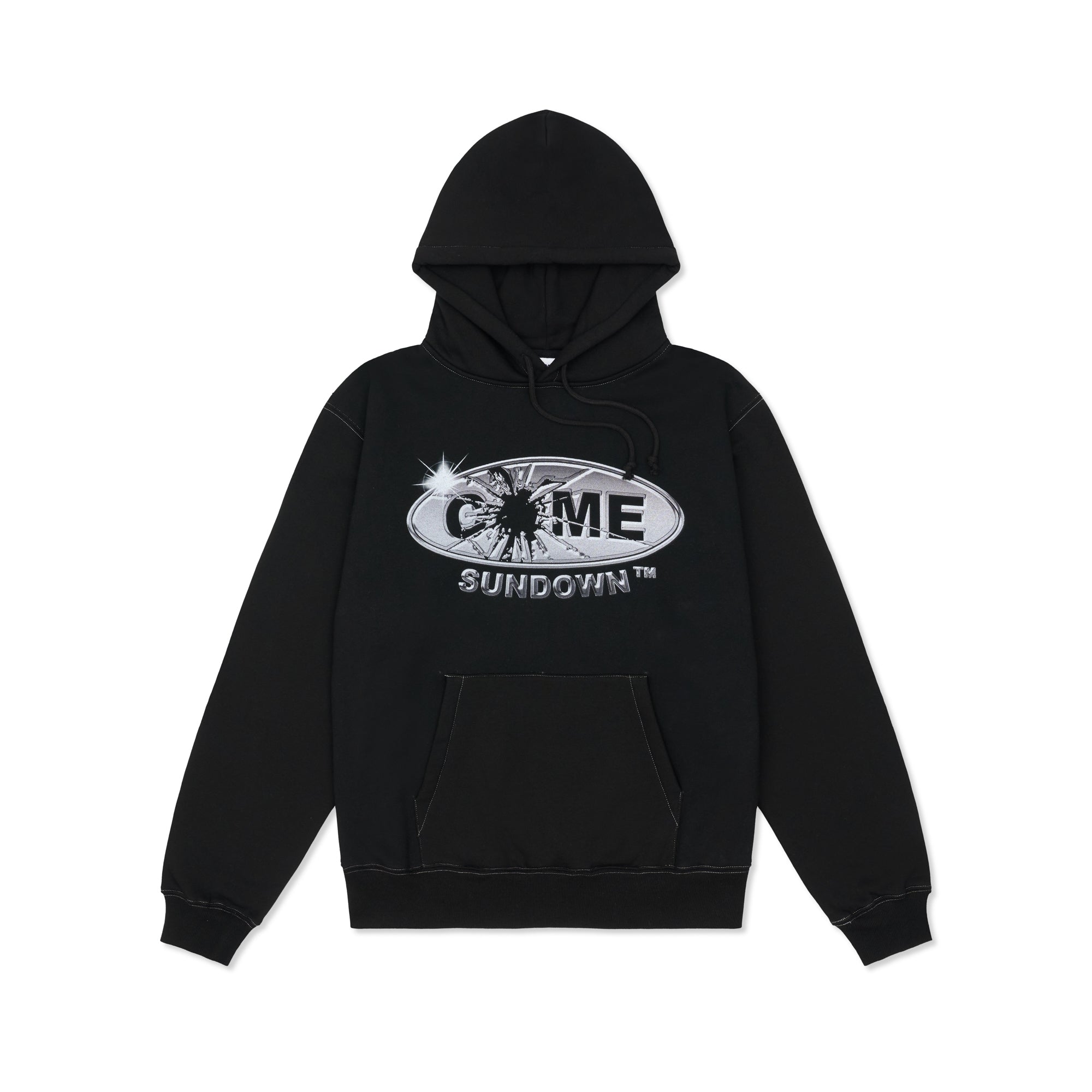 METALLIC TASTE HOOD BLACK