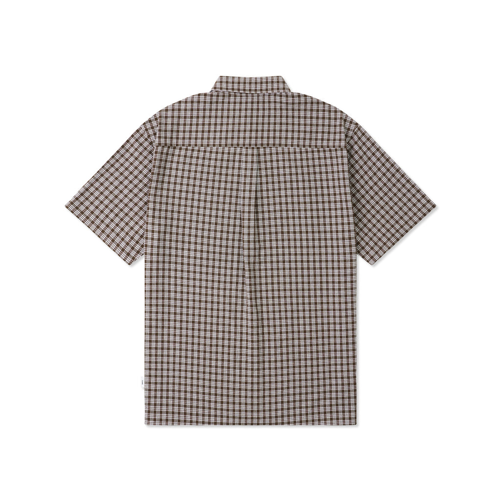 STACKS SHIRT BROWN/WHITE