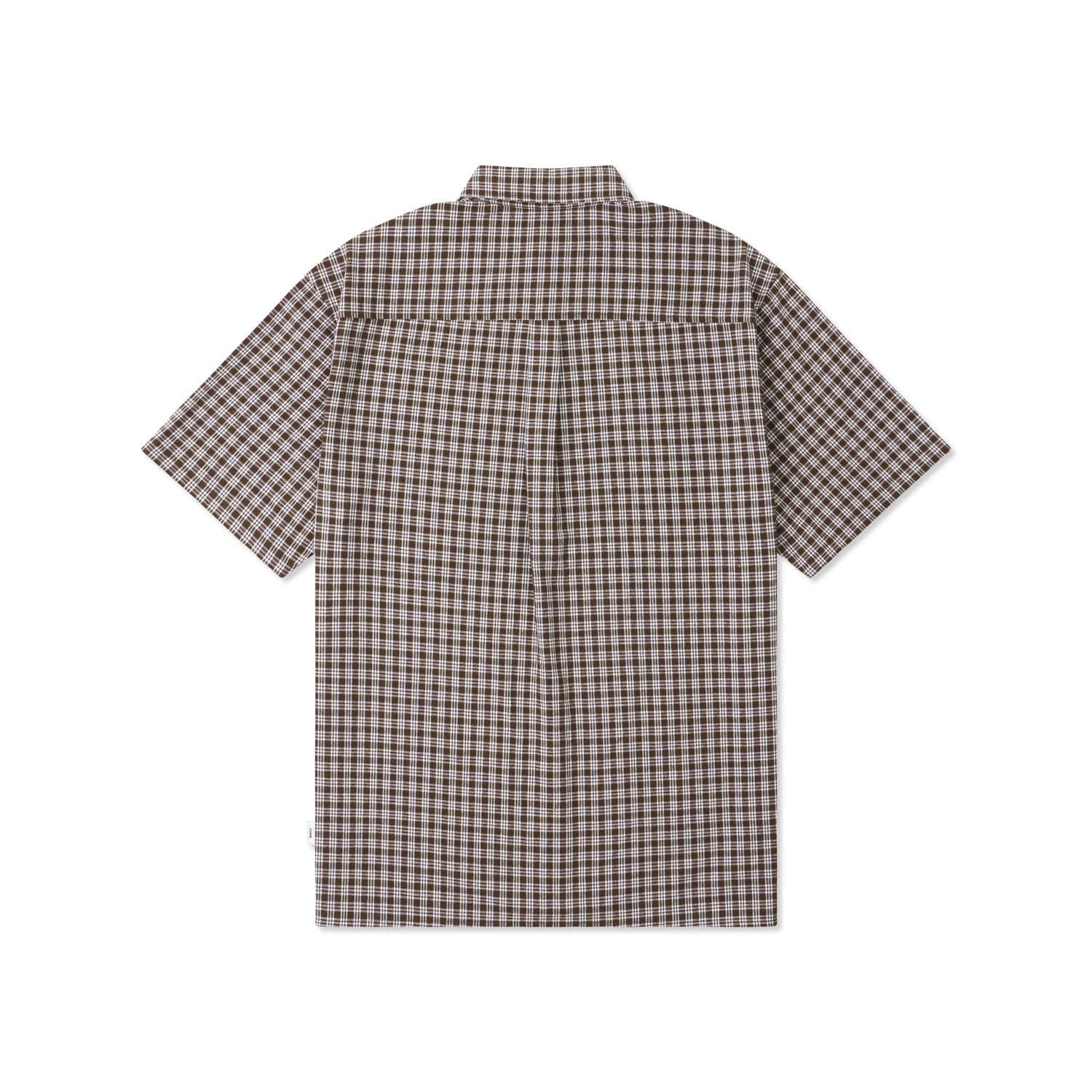 STACKS SHIRT BROWN/WHITE