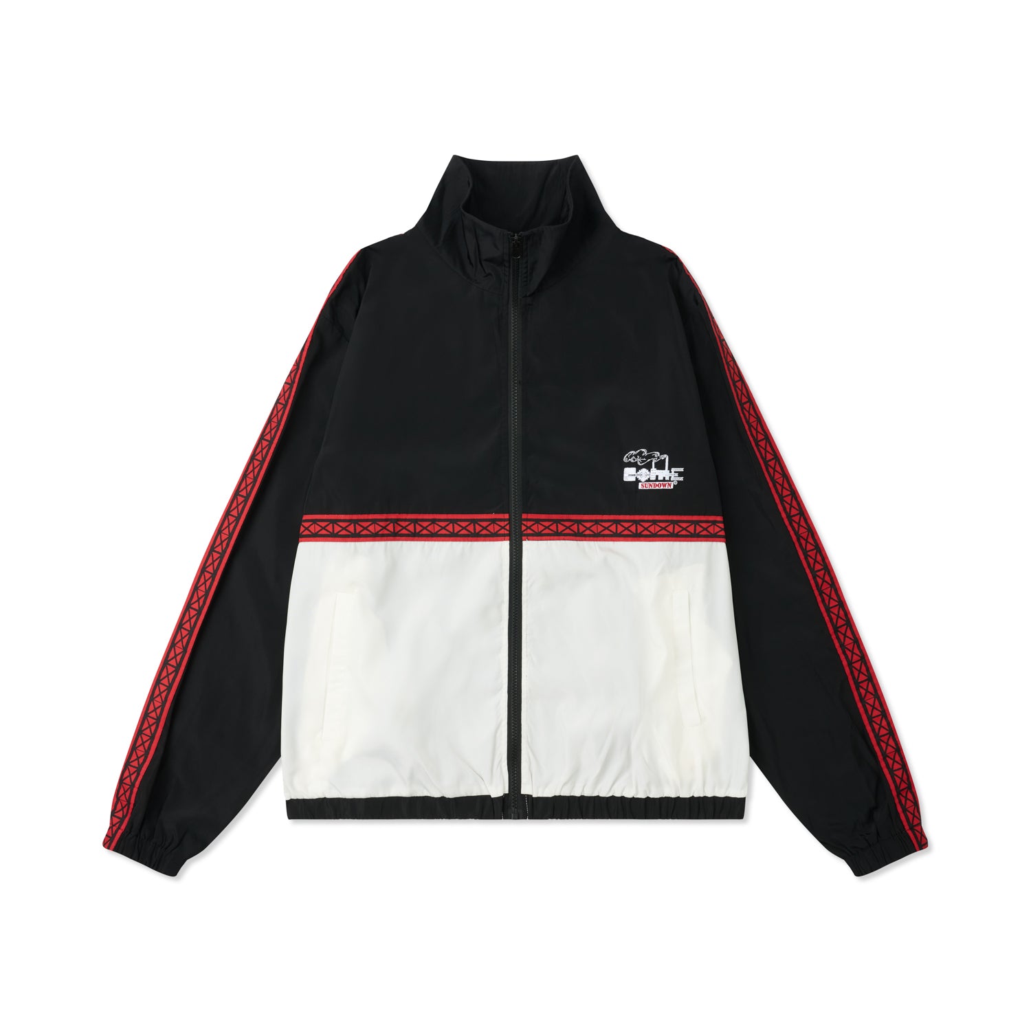 STACKS JACKET BLACK/WHITE – COMESUNDOWN
