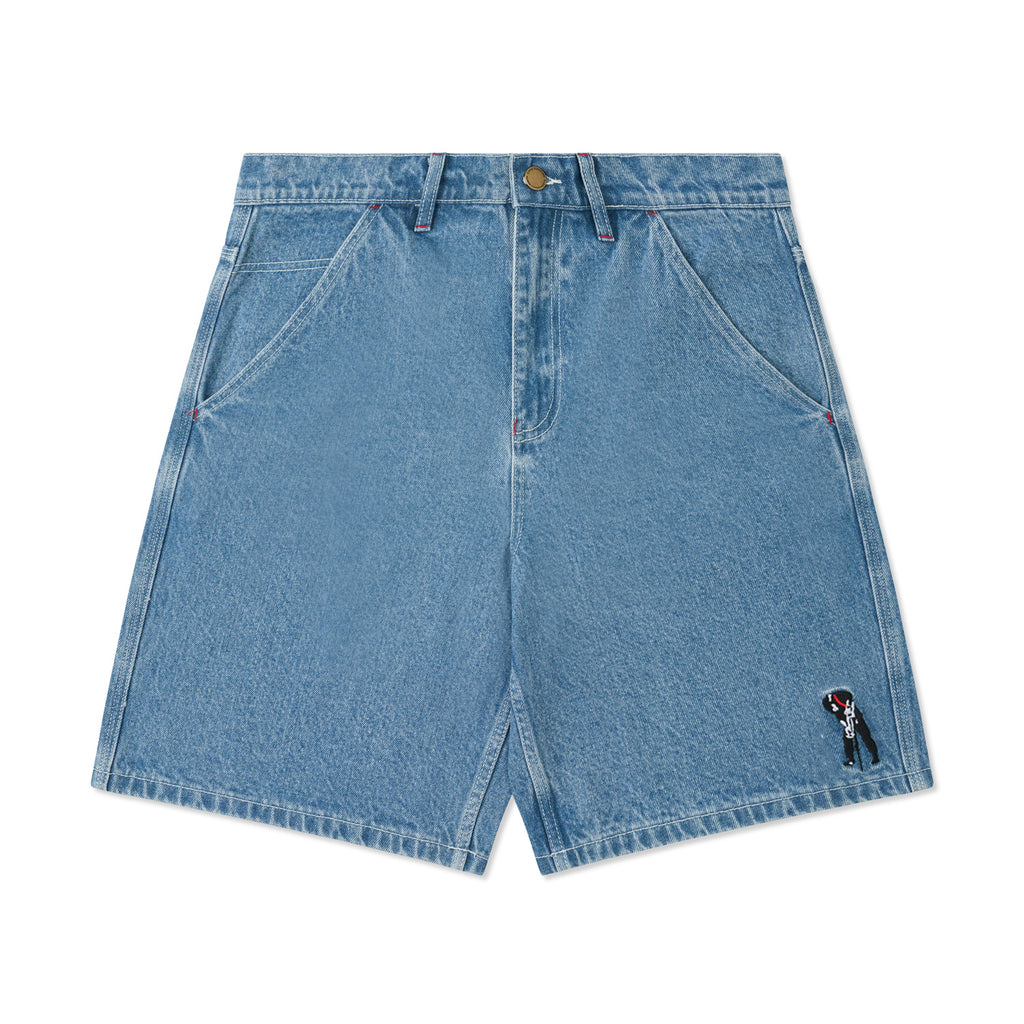 HEADACHE JEAN SHORTS WASHED BLUE