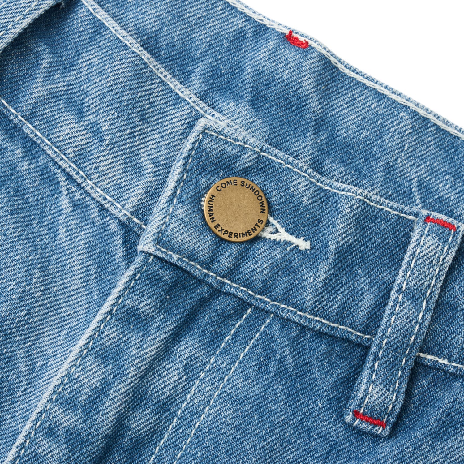 HEADACHE JEAN SHORTS WASHED BLUE