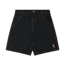 Load image into Gallery viewer, HEADACHE JEAN SHORTS WASHED BLACK
