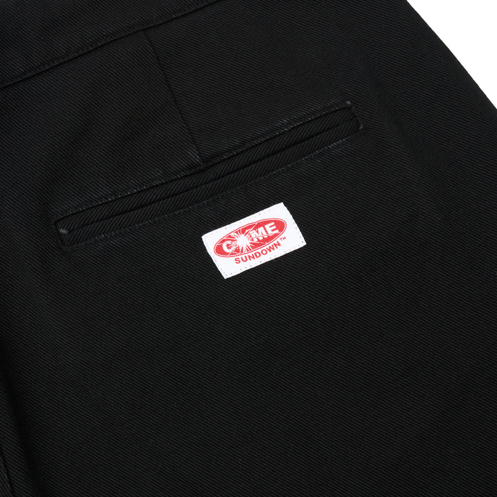 LIFE SHORTS WASHED BLACK