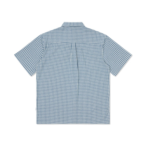 FOUND MISSING SHIRT BLUE/WHITE