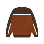 BURN OUT KNIT BROWN/ORANGE