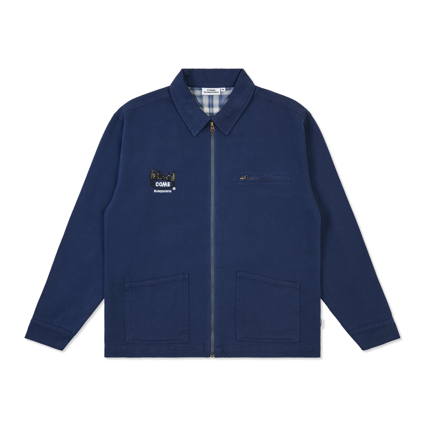 TOIL JACKET WASHED BLUE