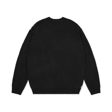 Load image into Gallery viewer, BRAIN POWER KNIT SWEATER BLACK
