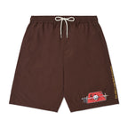 SPLIT SHORTS BROWN
