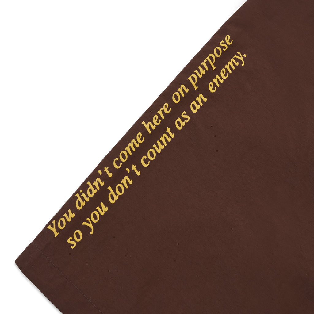 SPLIT SHORTS BROWN