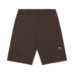TOIL SHORTS WASHED BROWN