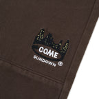 TOIL SHORTS WASHED BROWN
