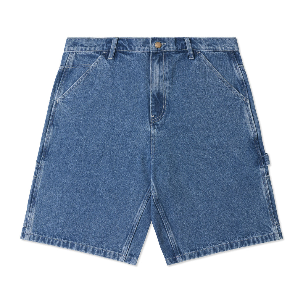 LOCK JEAN SHORTS WASHED BLUE