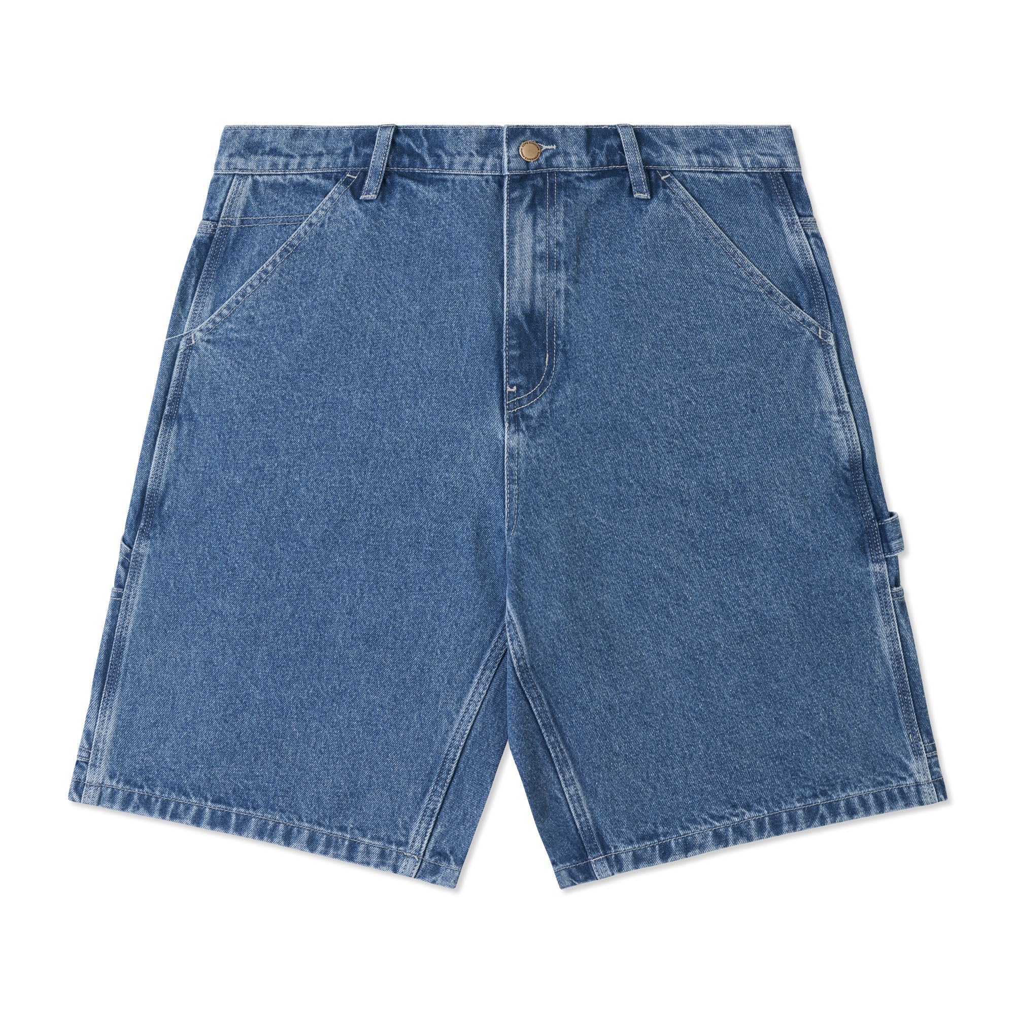 LOCK JEAN SHORTS WASHED BLUE