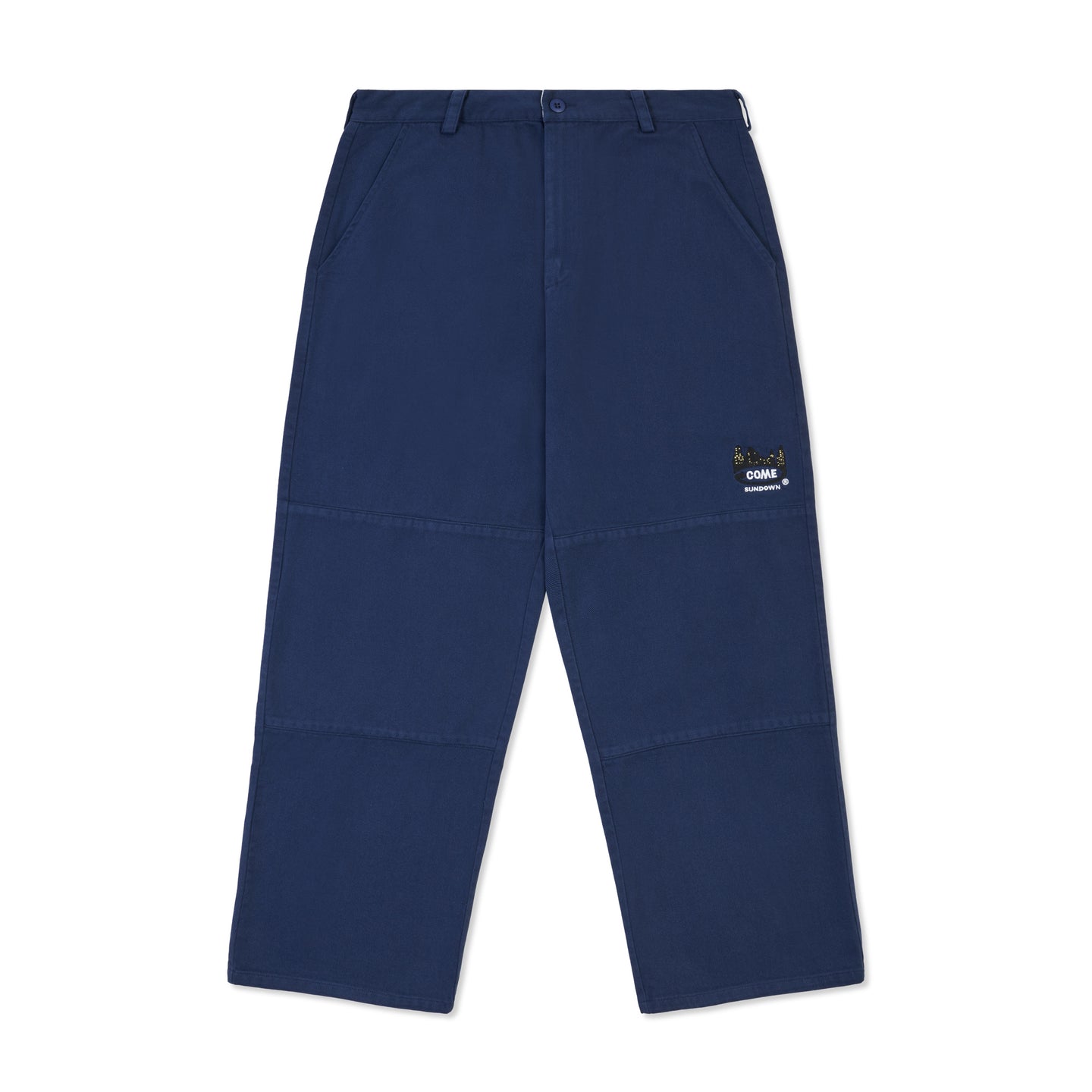 TOIL PANTS WASHED BLUE