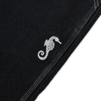 ASSIDUOUS DENIM SHORTS BLACK