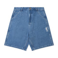 ASSIDUOUS DENIM SHORTS WASHED BLUE