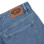 ASSIDUOUS DENIM SHORTS WASHED BLUE