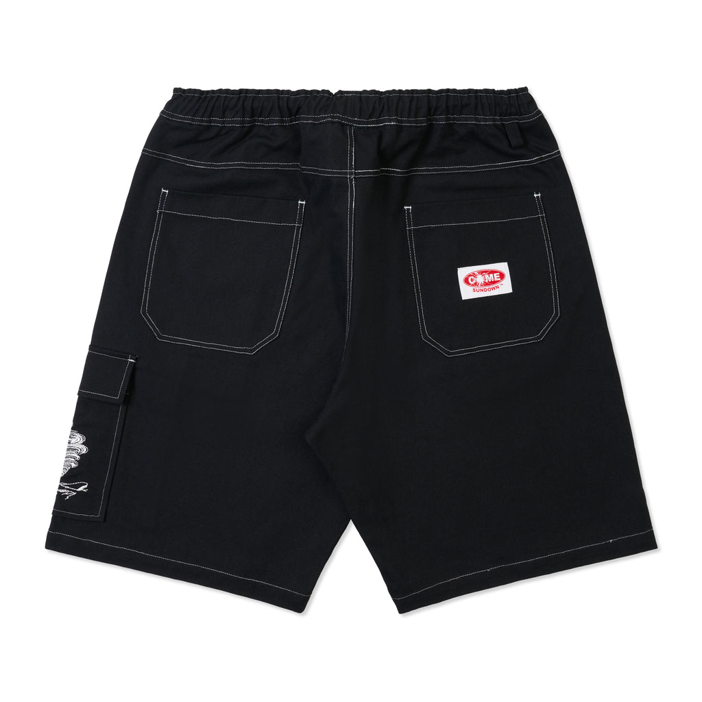 TWIST SHORTS BLACK