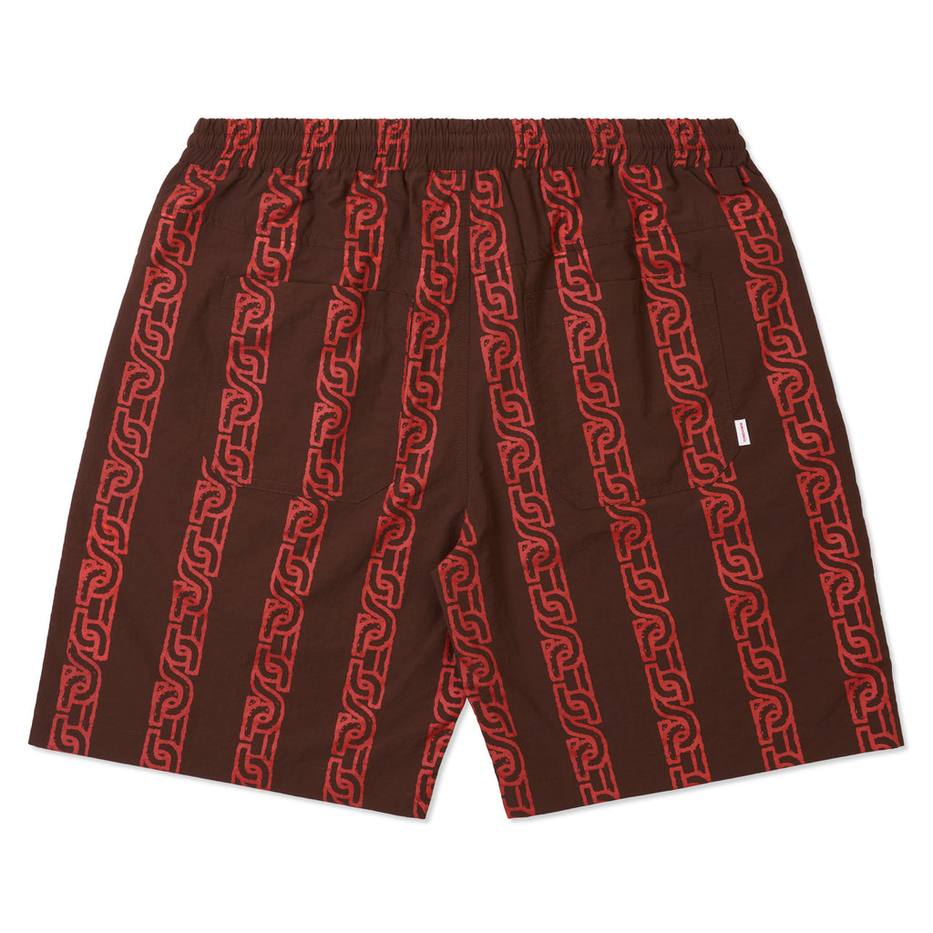 THE KEY RECYCLED POLY SHORTS BROWN