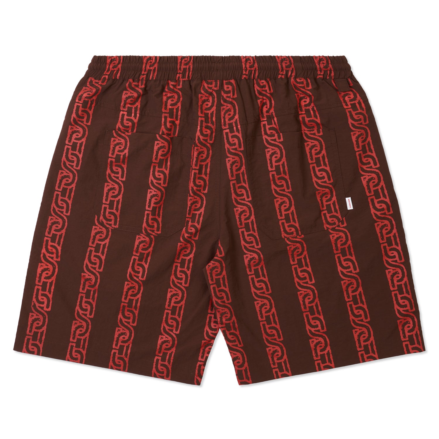 THE KEY RECYCLED POLY SHORTS BROWN