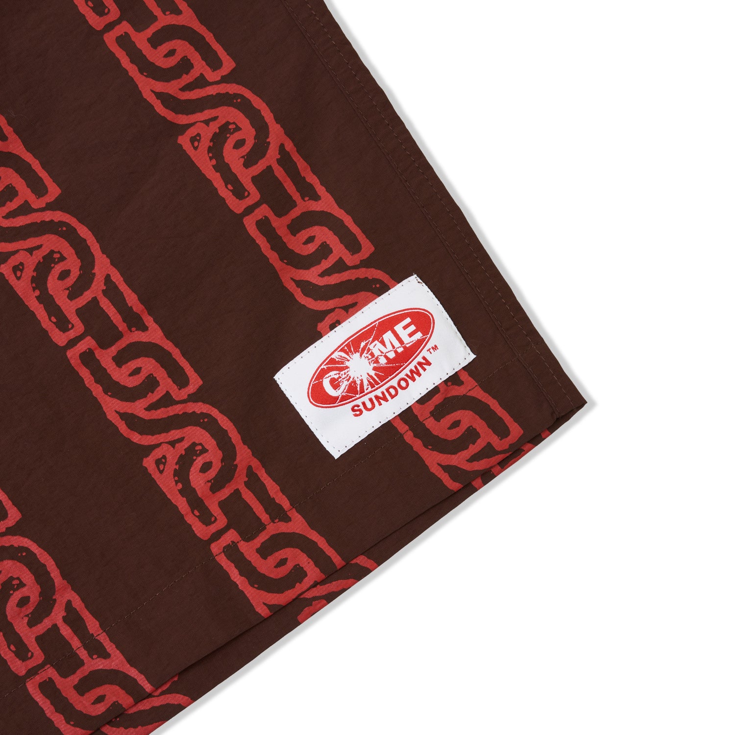 THE KEY RECYCLED POLY SHORTS BROWN