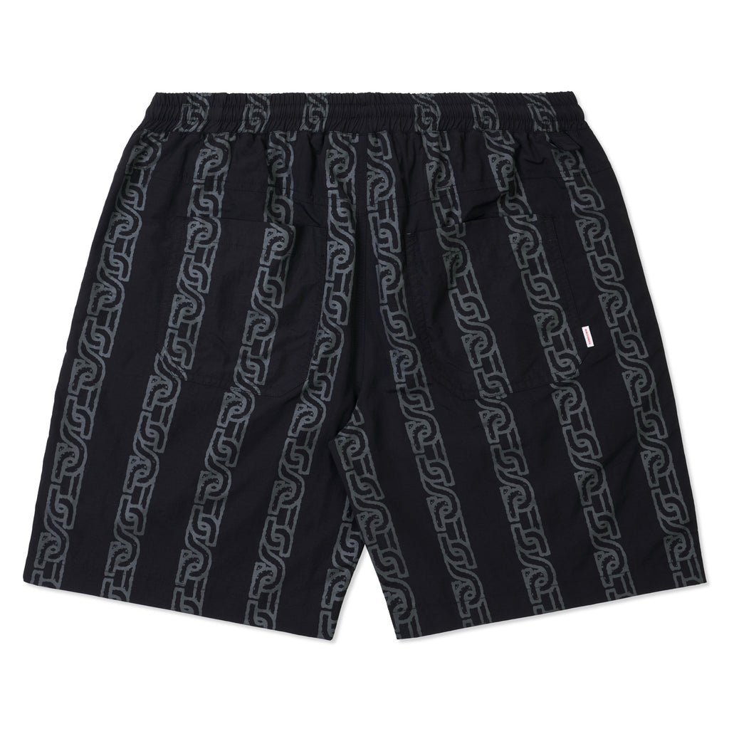 THE KEY RECYCLED POLY SHORTS BLACK