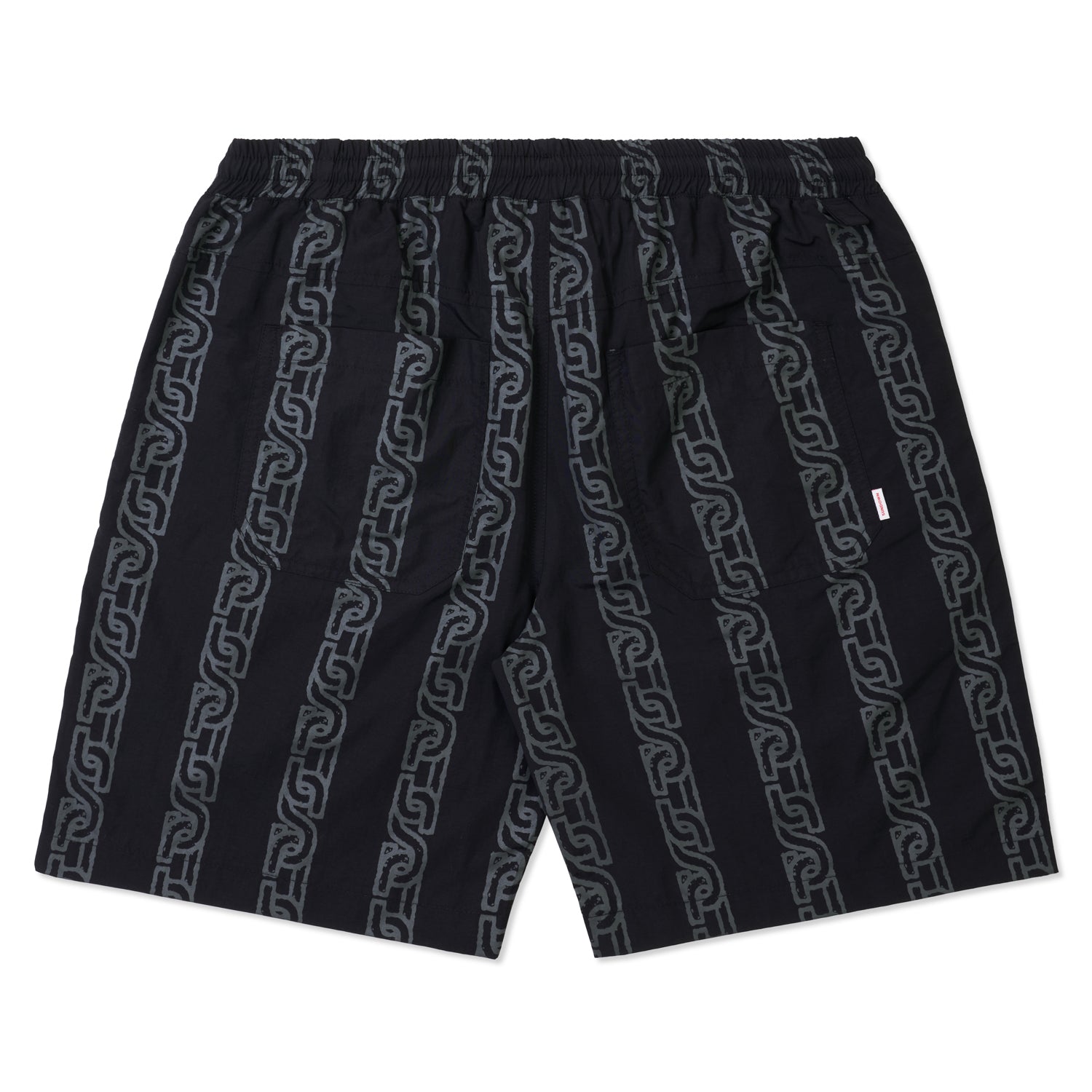 THE KEY RECYCLED POLY SHORTS BLACK
