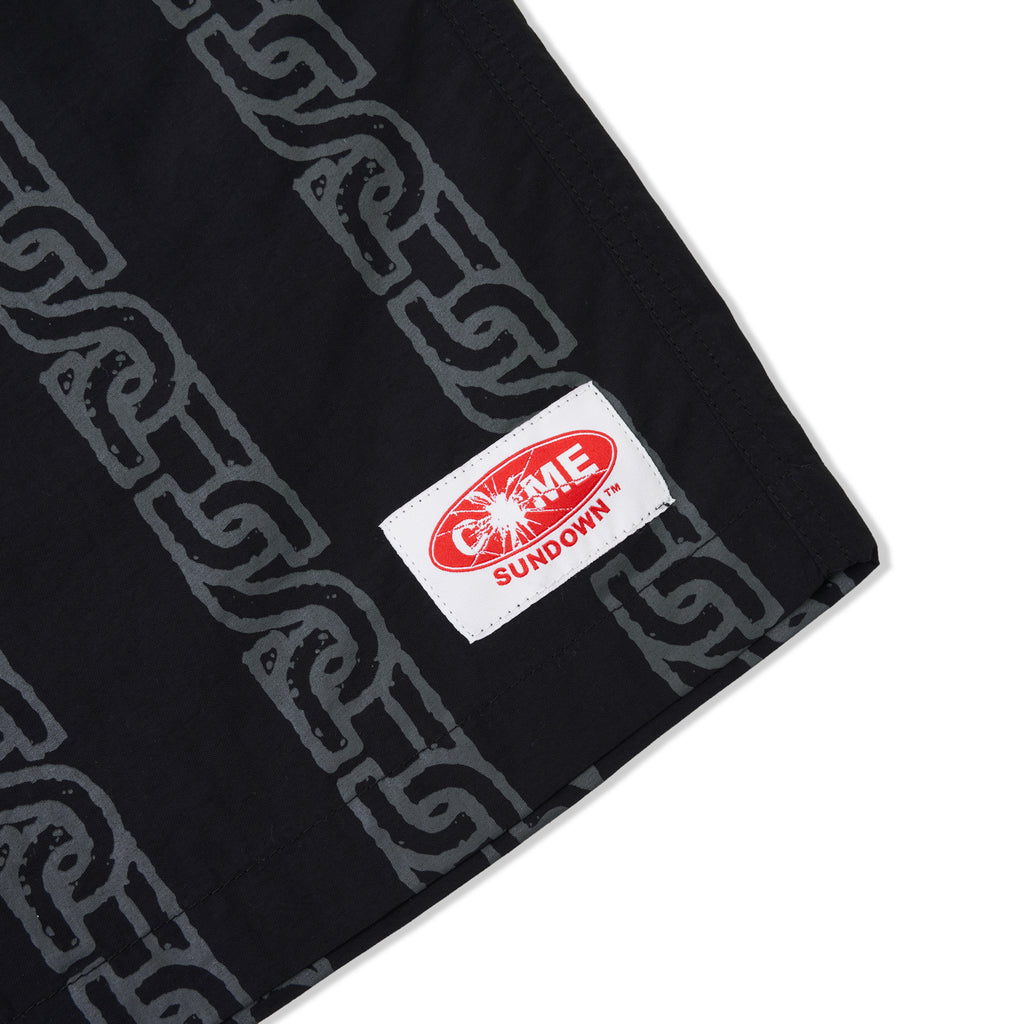 THE KEY RECYCLED POLY SHORTS BLACK