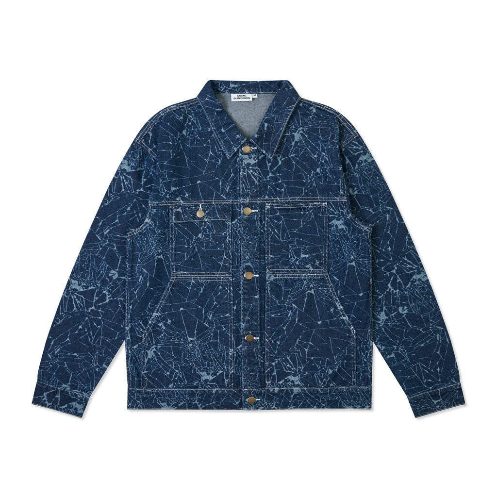 TOIL DENIM JACKET BLUE