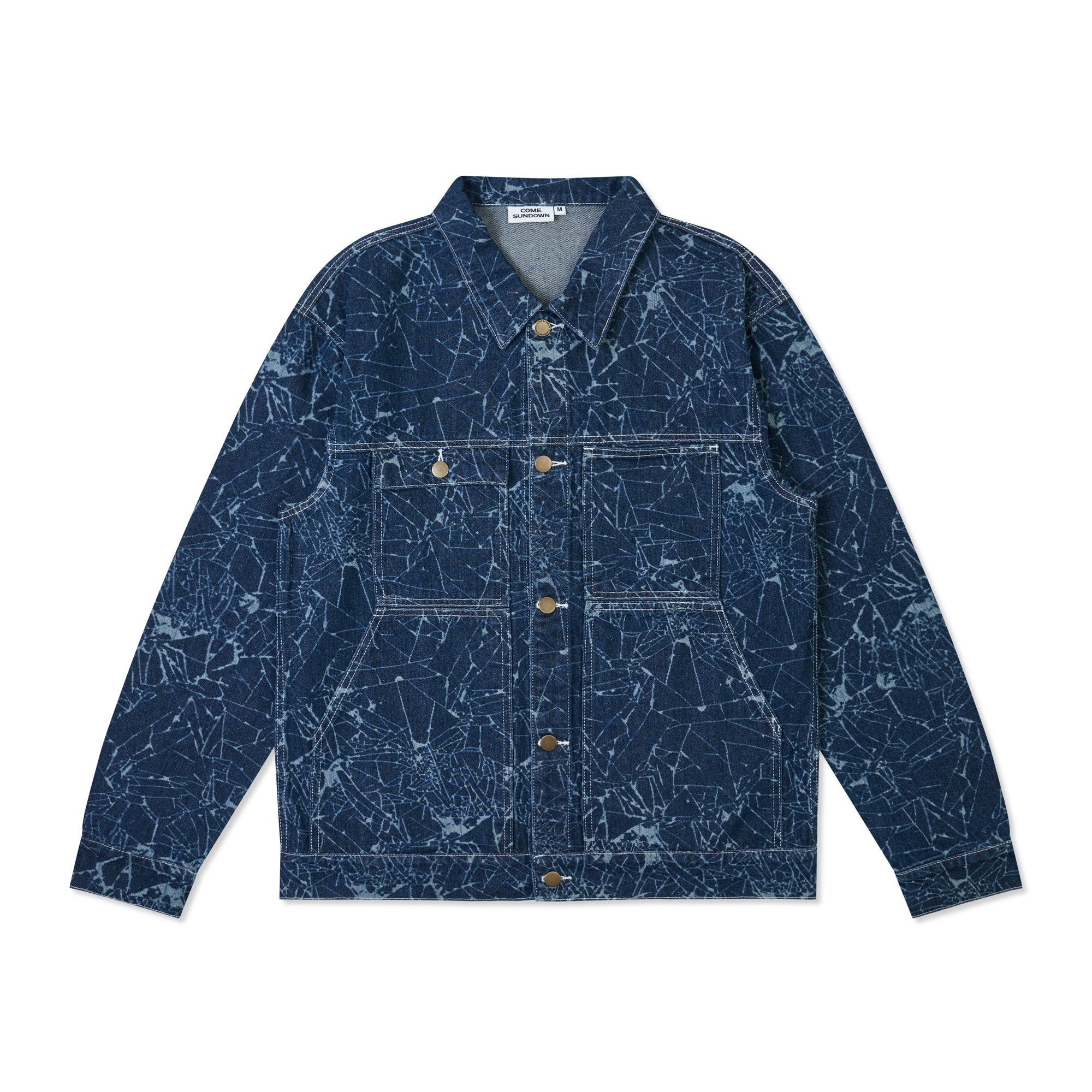 TOIL DENIM JACKET BLUE