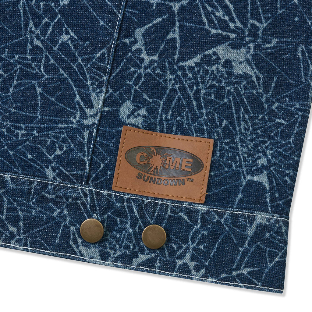 TOIL DENIM JACKET BLUE