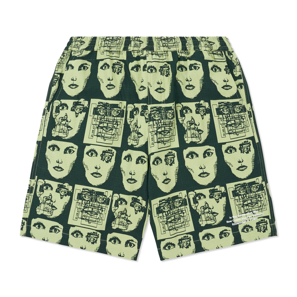 INFORMATION WAR  SHORTS GREEN