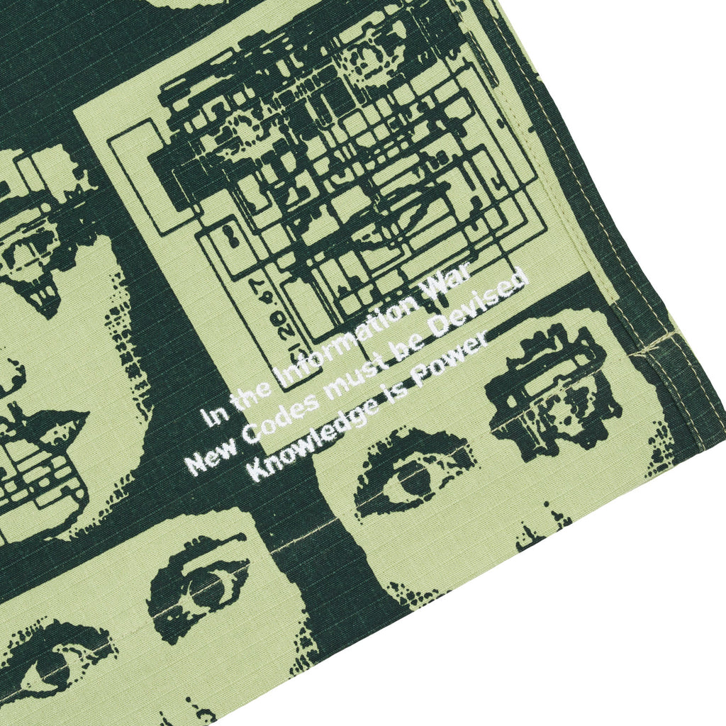 INFORMATION WAR  SHORTS GREEN