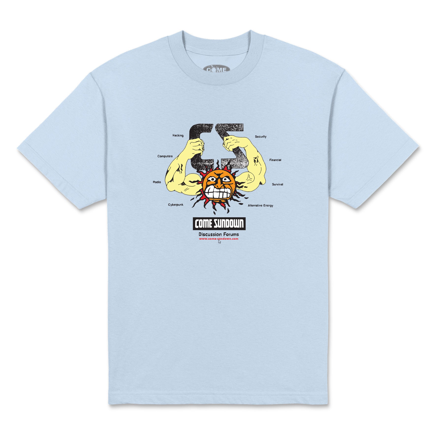 FORUMS S/S POWDER BLUE