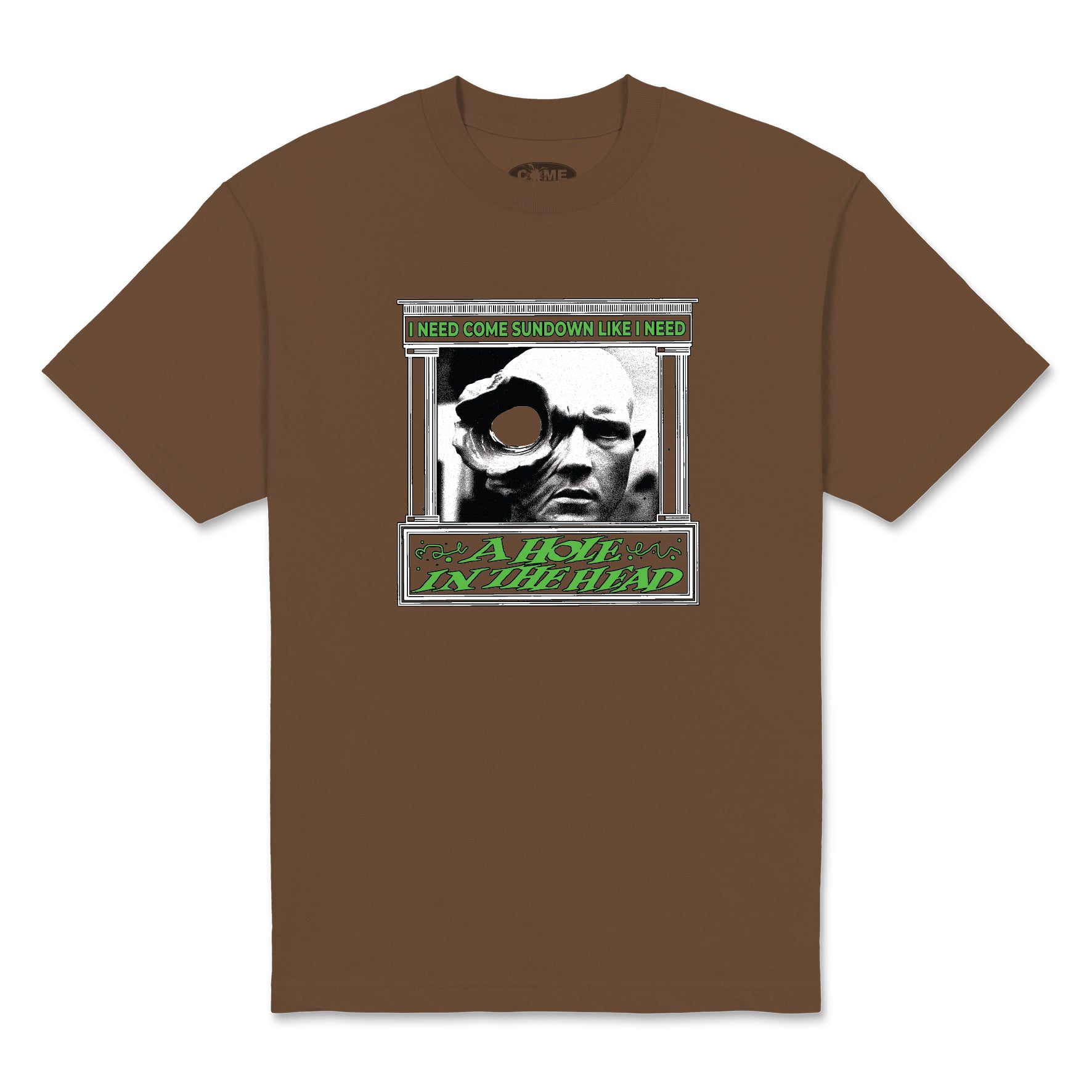 HOLE IN THE HEAD S/S BROWN
