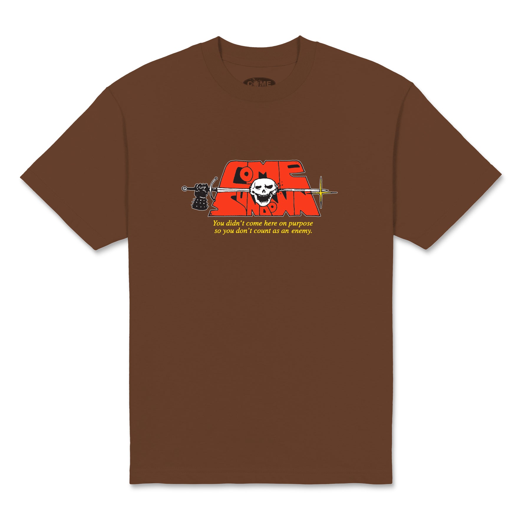SPLIT S/S BROWN